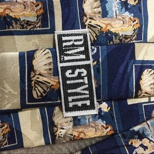 Accessories - RM STYLE TIE SCENIC PATTERN Accessories - RM STYLE TIE SCENIC PATTERN